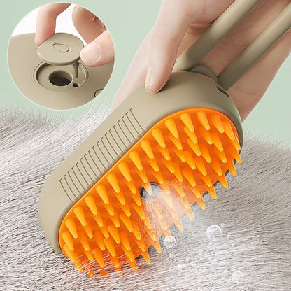 Cat & Dog Steam Brush 3 In 1 Electric Spray Cat Hair Brushes For Massage Pet Grooming Comb Hair Removal Combs Pet Products