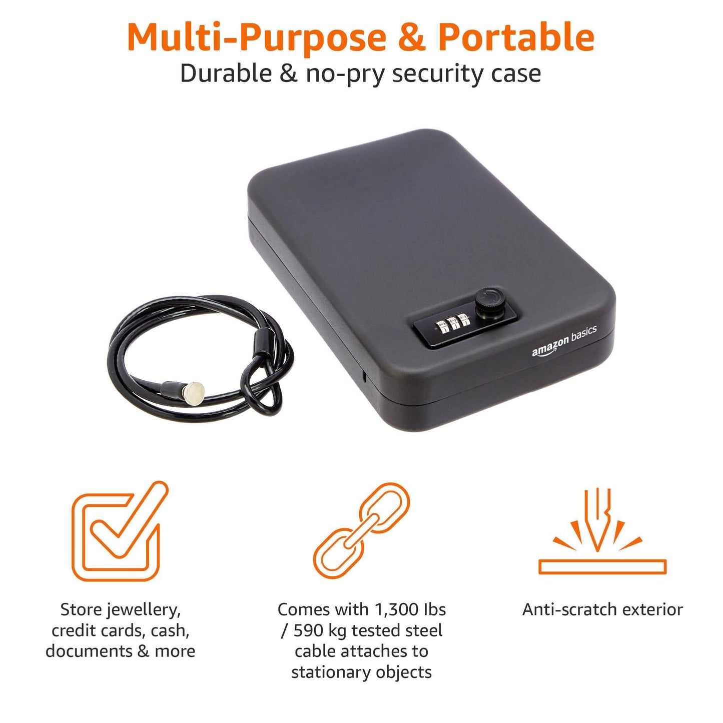 Portable Safety Lock Safe